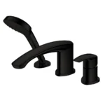 Vòi xả bồn tắm TOTO TBG09305AA#MBL nóng lạnh, dòng GM (3 lỗ), màu đen mờ, kèm tay sen