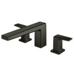 Vòi xả bồn tắm TOTO TBG10201B#MBL nóng lạnh, dòng GB (3 lỗ), màu đen mờ