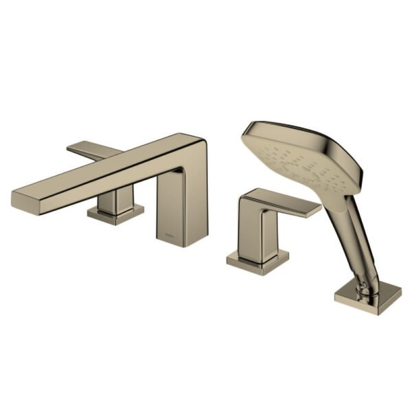 Vòi xả bồn tắm TOTO TBG10202A#BBR nóng lạnh, dòng GB (4 lỗ), màu Đồng mờ, kèm tay sen