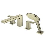 Vòi xả bồn tắm TOTO TBG10202A#BFG nóng lạnh, dòng GB (4 lỗ), màu vàng Pháp mờ, kèm tay sen