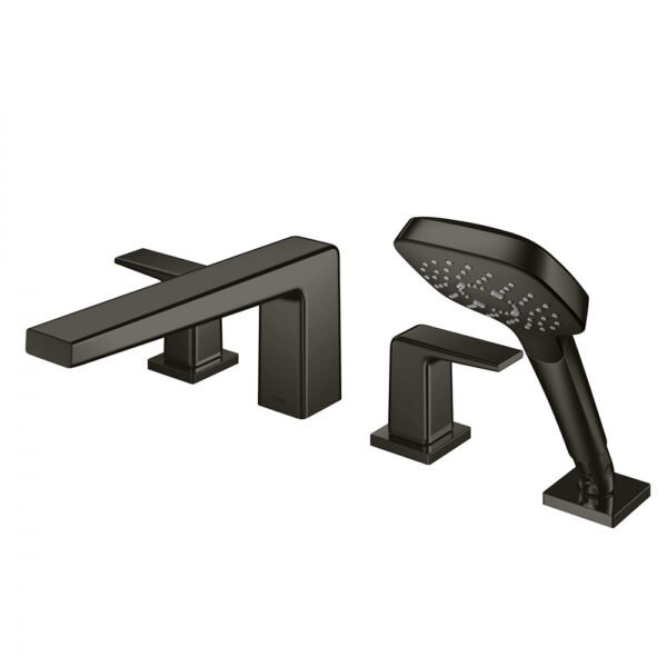 Vòi xả bồn tắm TOTO TBG10202A#MBL nóng lạnh, dòng GB (4 lỗ), màu đen mờ, kèm tay sen