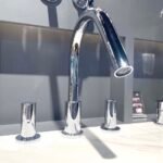 Vòi xả bồn tắm TOTO TBG11201B#BN nóng lạnh, dòng GF (3 lỗ), màu Nikel mờ - Ảnh 4