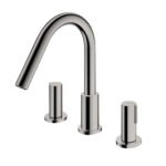 Vòi xả bồn tắm TOTO TBG11201B#BN nóng lạnh, dòng GF (3 lỗ), màu Nikel mờ