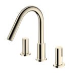 Vòi xả bồn tắm TOTO TBG11201B#PBR nóng lạnh, dòng GF (3 lỗ), màu đồng bóng