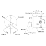 Van điều chỉnh nhiệt độ TOTO TBG11304BB#MBL (không kèm phụ kiện âm tường) đen mờ - Ảnh 2