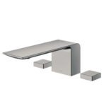 Vòi xả bồn tắm TOTO TBP02201BA#BN nóng lạnh, dòng ZL (3 lỗ), màu Nickel mờ