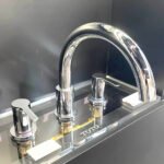 Vòi xả bồn tắm TOTO TBS01201BA nóng lạnh, dòng LB (3 lỗ), màu chrome - Ảnh 3