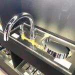 Vòi xả bồn tắm TOTO TBS01202BA nóng lạnh, dòng LB (4 lỗ), màu chrome, kèm tay sen - Ảnh 2