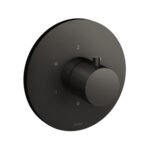 Van chuyển hướng TOTO TBV01102BA#MBL (không kèm phụ kiện âm tường) đen mờ