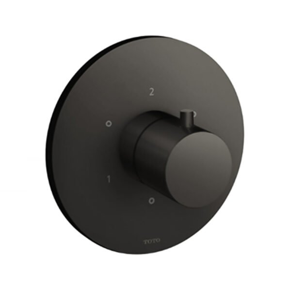 Van chuyển hướng TOTO TBV01104BA#MBL 3 đường nước ra (không kèm phụ kiện âm tường) đen mờ