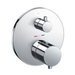 Van điều chỉnh nhiệt độ TOTO TBV01407B#PN (kèm van dừng) mạ Nikel bóng