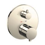 Van điều chỉnh nhiệt độ TOTO TBV01407B#PBR (kèm van dừng) mạ đồng bóng