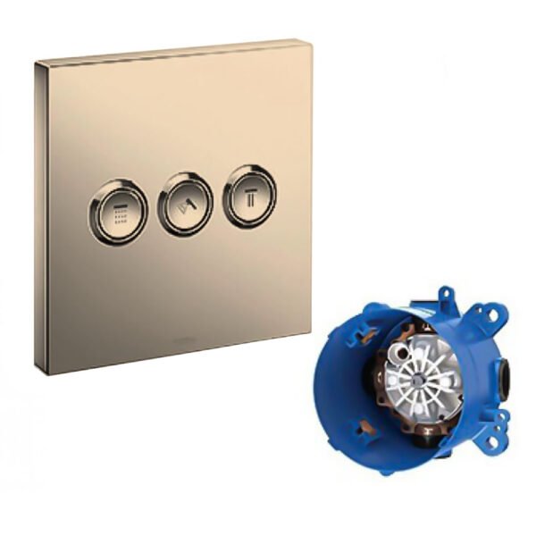 Van chuyển hướng TOTO TBV02105B#PBR 3 đường nước (không kèm phụ kiện âm tường) mạ đồng bóng