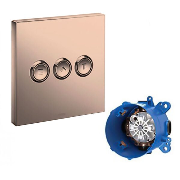 Van chuyển hướng TOTO TBV02105B#PFG 3 đường nước (không kèm phụ kiện âm tường) mạ vàng Pháp bóng