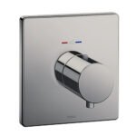 Van điều chỉnh nhiệt độ TOTO TBV02402B#BN (loại nút nhấn, không kèm phụ kiện âm tường) mạ Nikel mờ