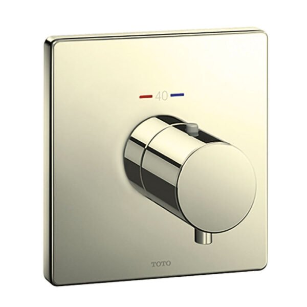 Van điều chỉnh nhiệt độ TOTO TBV02402B#PFG (loại nút nhấn, không kèm phụ kiện âm tường) mạ vàng Pháp bóng