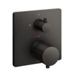 Van điều chỉnh nhiệt độ TOTO TBV02403BA#MBL (không kèm phụ kiện âm tường) đen mờ