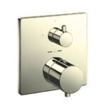 Van điều chỉnh nhiệt độ TOTO TBV02403B#PFG (không kèm phụ kiện âm tường) mạ vàng Pháp bóng