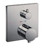 Van điều chỉnh nhiệt độ TOTO TBV02404B#BN 2 đường nước ra (không kèm phụ kiện âm tường) mạ Nikel mờ
