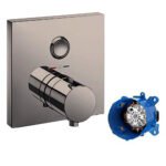 Van điều chỉnh nhiệt độ TOTO TBV02405B#BBR (dạng nút nhấn) mạ đồng mờ