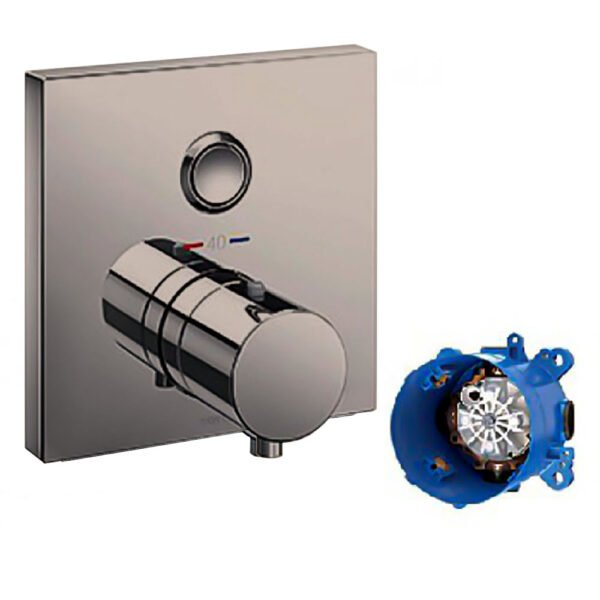 Van điều chỉnh nhiệt độ TOTO TBV02405B#BBR (dạng nút nhấn) mạ đồng mờ