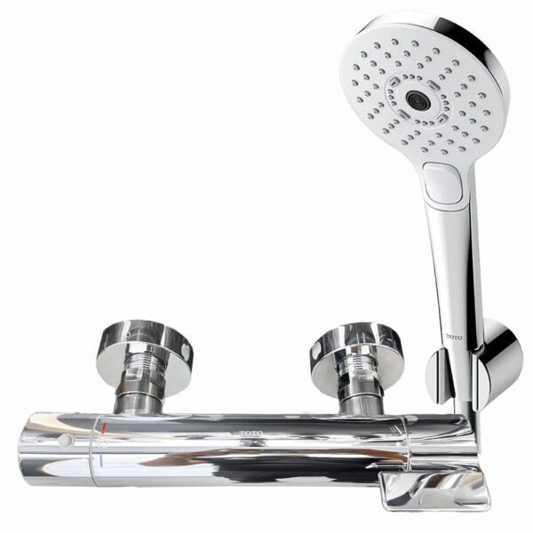 Vòi sen tắm TOTO TBV03431V/ TBW01010V nhiệt độ Nhật Bản dòng GG (loại không vòi xả bồn)
