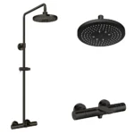 Vòi sen cây TOTO TBW01401AA#MBL nhiệt độ dòng G đen mờ