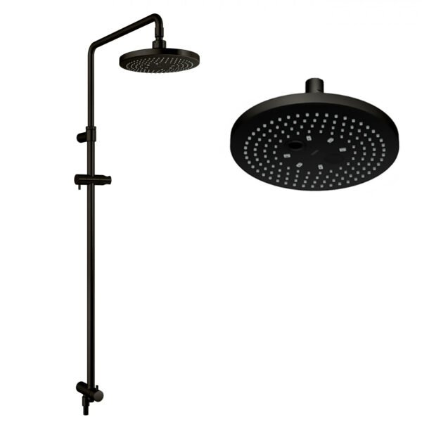 Thân sen cây TOTO TBW01002BB#MBL 2 chế độ (bát sen tròn) đen mờ