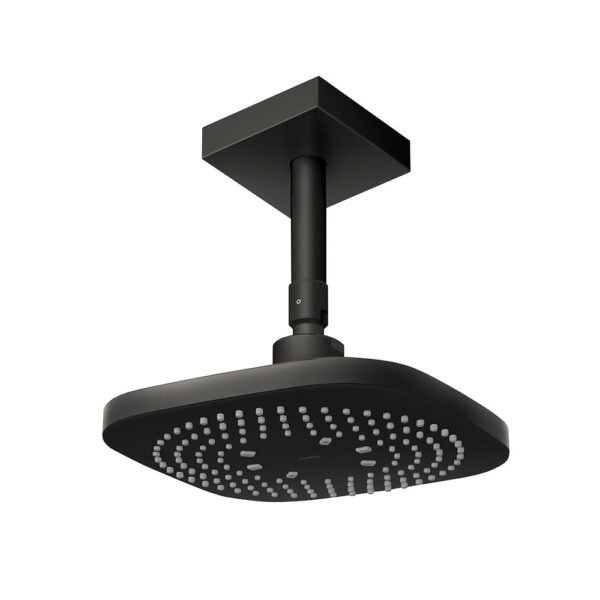 Bát sen gắn trần TOTO TBW02003B1B#MBL vuông 210mm đen mờ