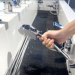 Tay sen TOTO TBW03002B Massage 5 chế độ, 103mm - Ảnh 4