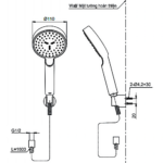Tay sen TOTO TBW07008A 110mm - Ảnh 3