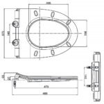 Nắp bồn cầu TOTO TC600VS#W - Ảnh 4