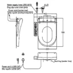 Nắp bồn cầu điện tử WASHLET TOTO TCF33370GAA#NW1 dòng S2 - Ảnh 5