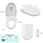 Nắp bồn cầu điện tử WASHLET TOTO TCF4911EZ#NW1 dòng S7 - Ảnh 4