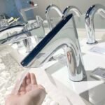 Vòi lavabo TOTO TLE27002V/ TLE03502A1/ TLN01103A/ TLE05701A cảm ứng (bao gồm bộ điều khiển, van cấp, van điều chỉnh nhiệt độ) - Ảnh 4