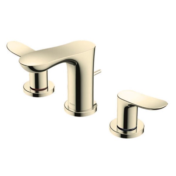 Vòi xả bồn tắm TOTO TLG01201BB#PFG dòng GO (3 lỗ) mạ vàng Pháp bóng