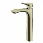 Vòi lavabo TOTO TLG01307B#BFG nóng lạnh dòng GO mạ vàng Pháp mờ ,cao 29cm
