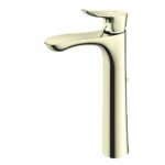 Vòi lavabo TOTO TLG01307B#PFG nóng lạnh dòng GO mạ vàng Pháp bóng ,cao 29cm