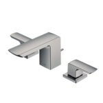 Vòi lavabo TOTO TLG02201BA#BN nóng lạnh dòng GO (3 lỗ) mạ Nikel mờ