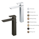 Vòi lavabo TOTO TLG02307B#PN nóng lạnh dòng GR mạ Nikel bóng cao 26cm - Ảnh 5