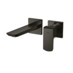 Vòi Lavabo TOTO TLG02310BB#MBL nóng lạnh, gắn tường, dòng GR (2 lỗ), màu đen mờ