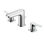 Vòi lavabo TOTO TLG03201BB nóng lạnh, dòng GS (3 lỗ), màu chrome bóng
