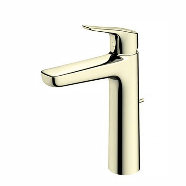 Vòi lavabo TOTO TLG03303B#PFG nóng lạnh dòng GS mạ vàng Pháp bóng ,cao 17cm