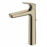 Vòi lavabo TOTO TLG03305B#BBR nóng lạnh dòng GS mạ đồng mờ ,cao 28cm