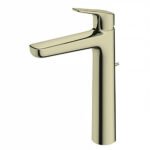 Vòi lavabo TOTO TLG03305B#BFG nóng lạnh dòng GS mạ vàng Pháp mờ ,cao 28cm