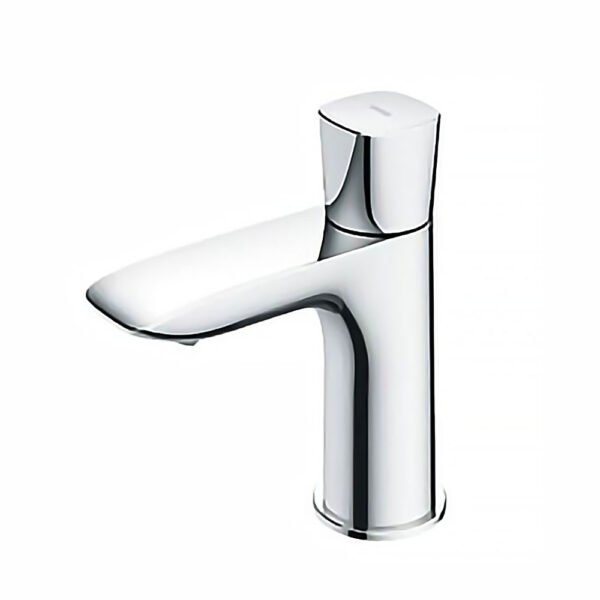 Vòi lavabo TOTO TLG04101B#PN lạnh dòng GA mạ Nikel bóng cao 14cm