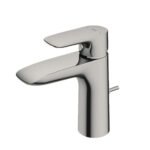 Vòi lavabo TOTO TLG04301B#BN nóng lạnh dòng GA mạ Nikel mờ ,cao 15cm