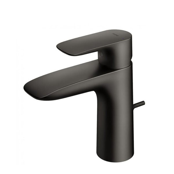 Vòi lavabo TOTO TLG04301B#MBL nóng lạnh dòng GA đen mờ ,cao 15cm