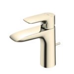 Vòi lavabo TOTO TLG04301B#PBR nóng lạnh dòng GA mạ đồng bóng ,cao 15cm