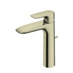 Vòi lavabo TOTO TLG04304B#BFG nóng lạnh dòng GA mạ vàng Pháp mờ ,cao 21cm